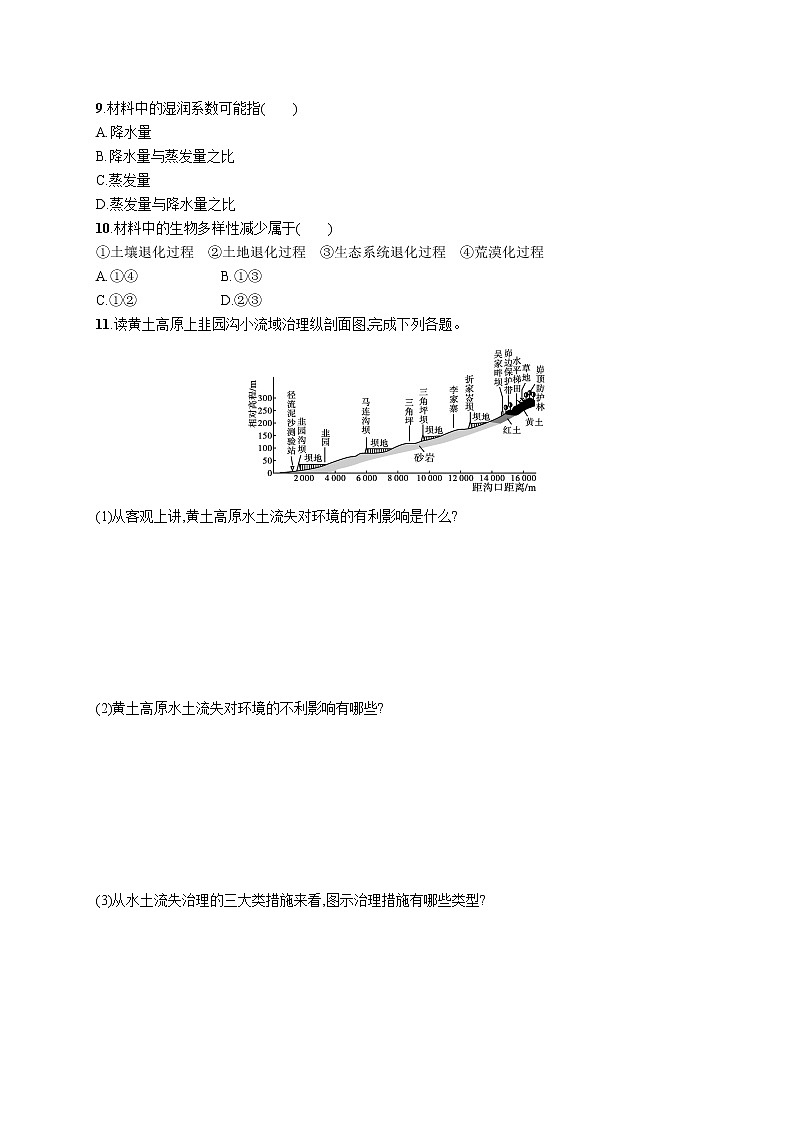 第二章　区域发展 第四节　黄土高原水土流失的治理第3页