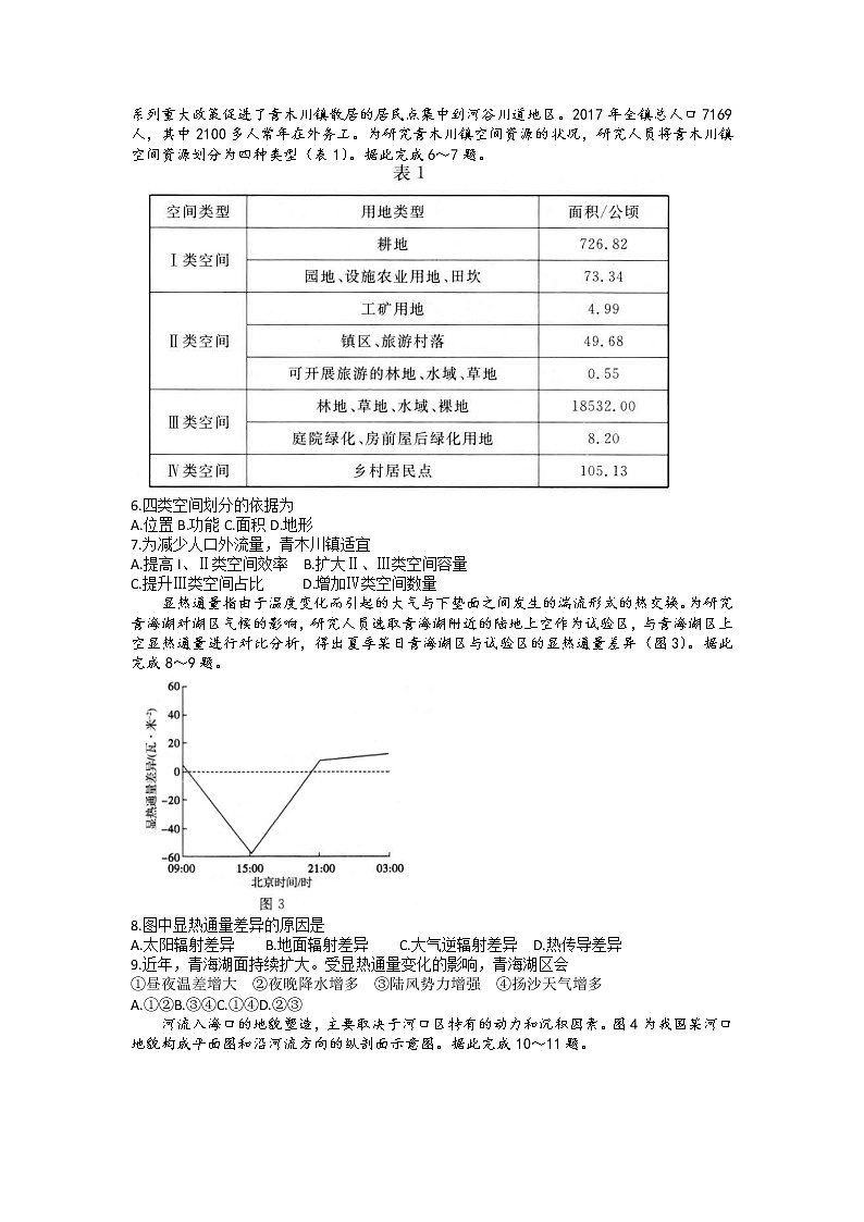 山东省菏泽市2023届高三地理下学期二模试题（Word版附答案）02
