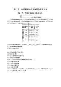 中图版 (2019)选择性必修3 资源、环境与国家安全第一节 中国耕地资源与粮食安全课后测评