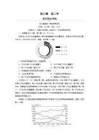 高中地理人教版 (2019)选择性必修2 区域发展第二节 地区产业结构变化课后测评