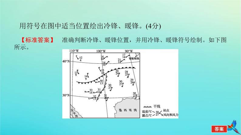 2023新教材高考地理二轮专题复习 专题十三 综合题满分技法突破 题型七 实践操作类综合题课件04