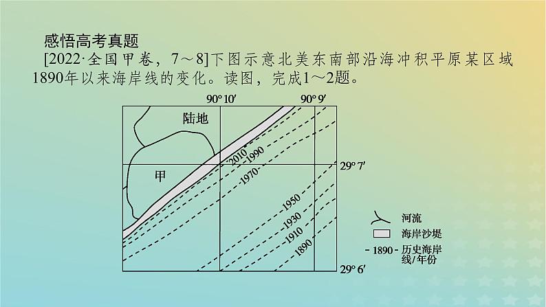 （统考版）2023高考地理二轮专题复习 专题四 地表形态的变化课件第6页