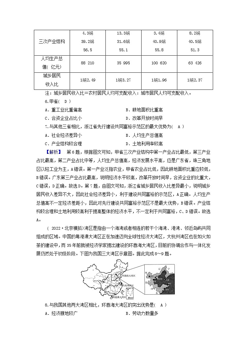 （新高考适用）2023版高考地理二轮总复习 第2部分 技能提升篇 技能2 区域认知第3页