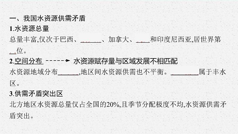 第三单元 第三节　资源跨区域调配对区域发展的影响课件PPT06