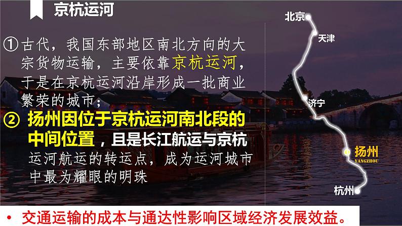2023年高中地理人教版必修第二册4.2交通运输布局对区域发展的影响 课件+教案+练习含解析04