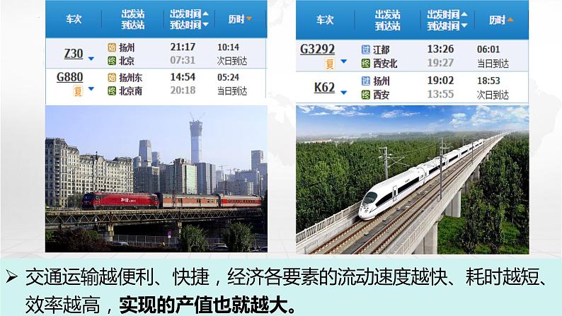 2023年高中地理人教版必修第二册4.2交通运输布局对区域发展的影响 课件+教案+练习含解析06