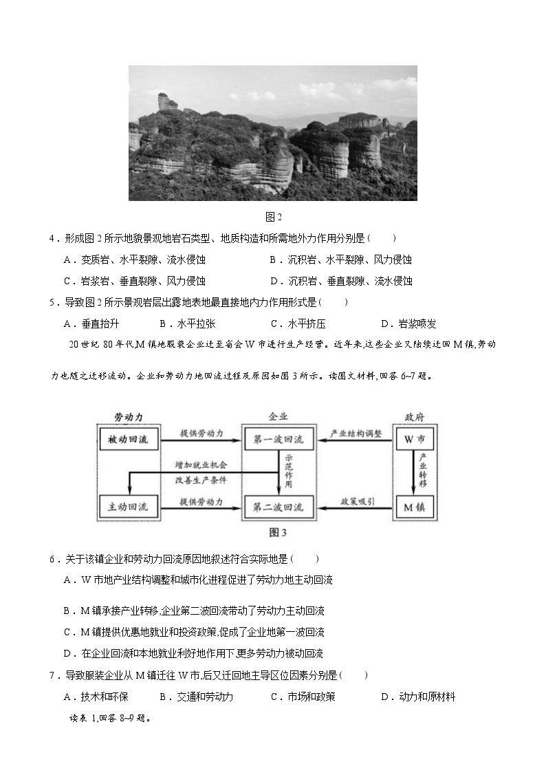 2023年天津市普通高中学业水平等级性考试03