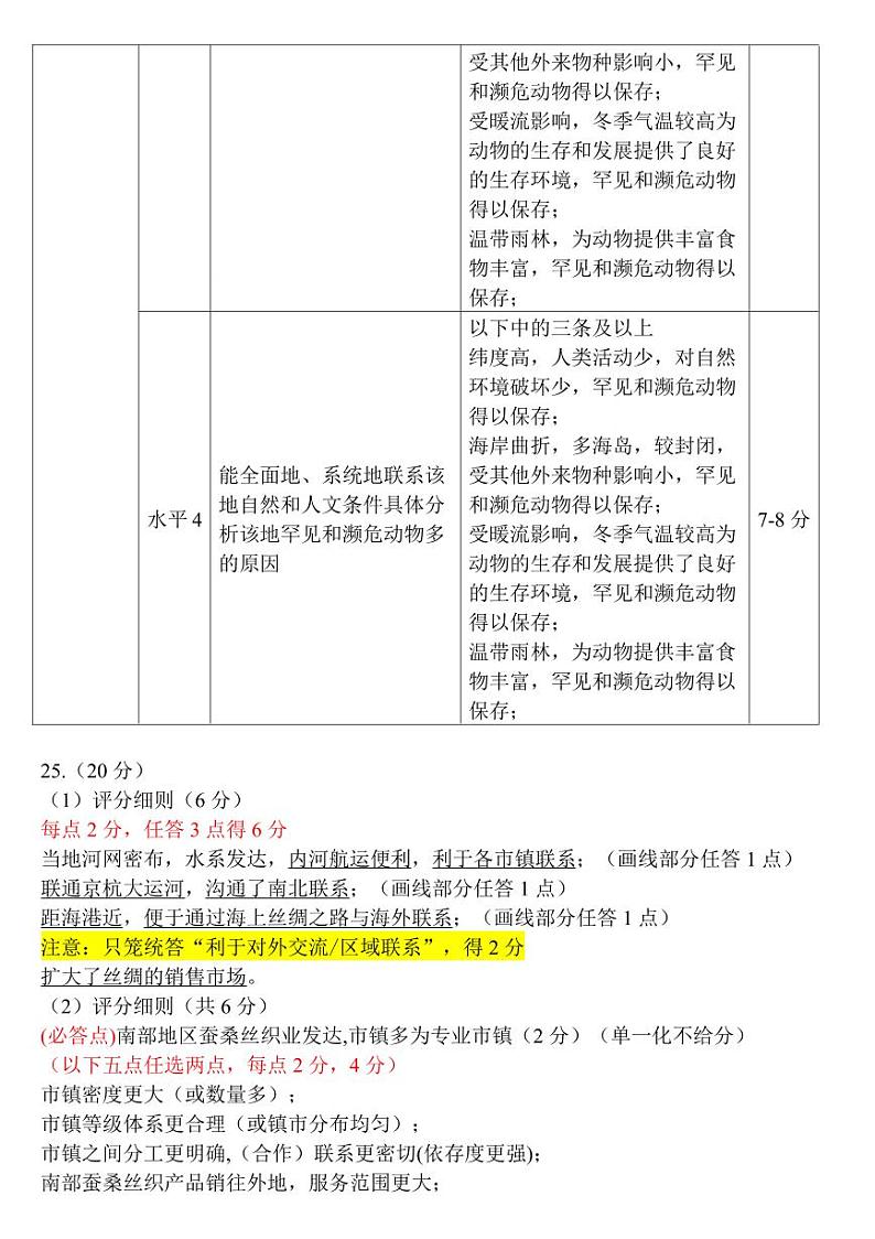 2022-2023学年江苏省南京市高三下学期第二次模拟考试地理 PDF版02