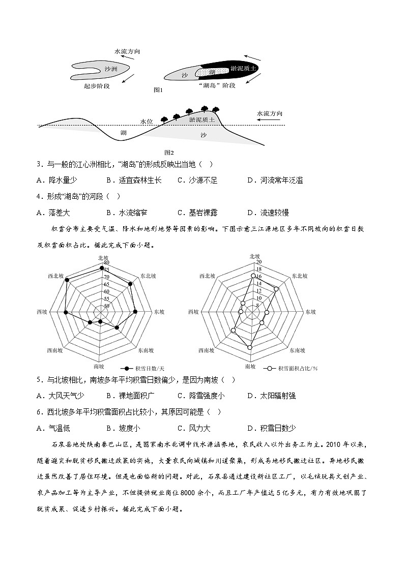 地理-2023年高考押题预测卷01（辽宁卷）（考试版）02