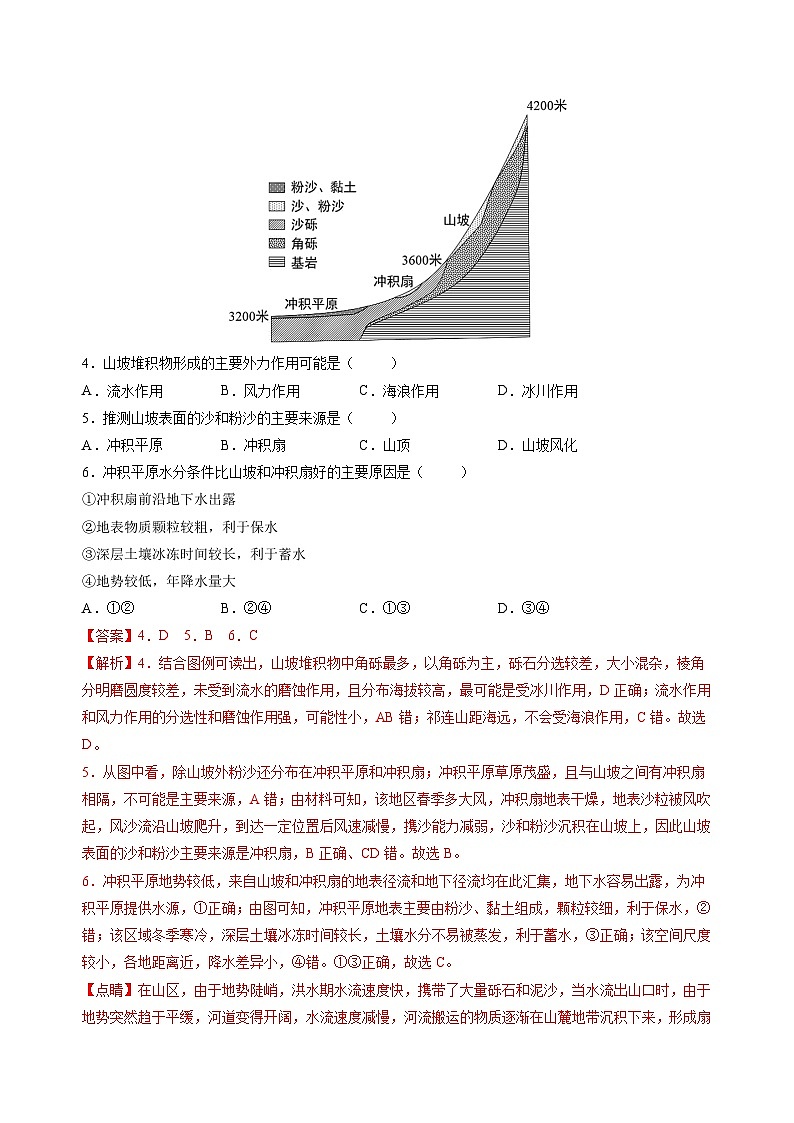 真题重组卷04——2023年高考地理真题汇编重组卷（广东专用）（解析版）第3页