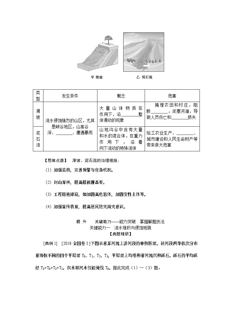 第8讲　流水地貌 试卷03