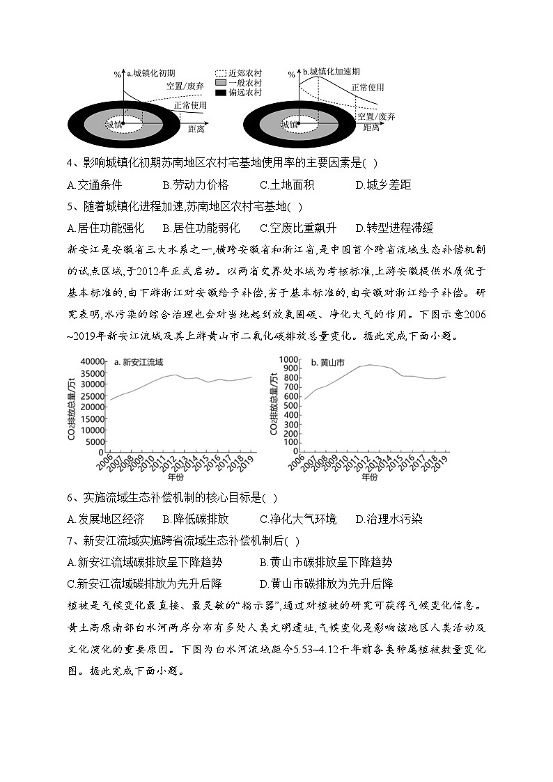 东营市第一中学2023届高三下学期二模地理试卷（含答案）02