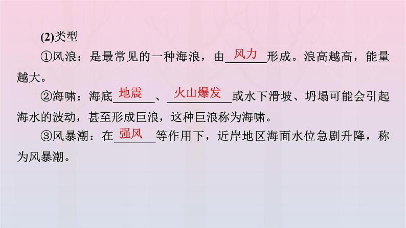 新教材2023年高中地理新人教版必修第一册第3章地球上的水第3节海水的运动（课件+课时作业）07