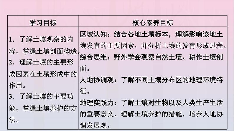 新教材2023年高中地理新人教版必修第一册第5章植被与土壤第2节土壤（课件+课时作业）02