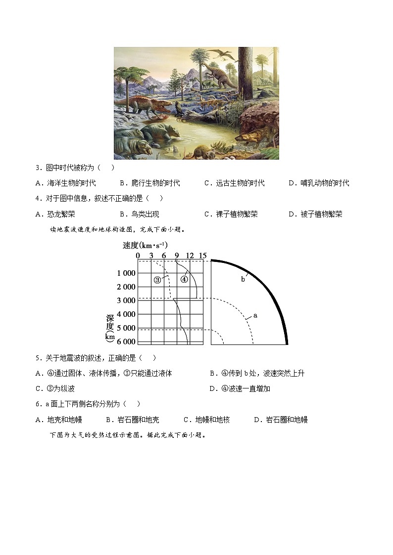 2023年江苏省普通高中学业水平合格性考试地理模拟卷C（含考试版+全解全析+参考答案）02
