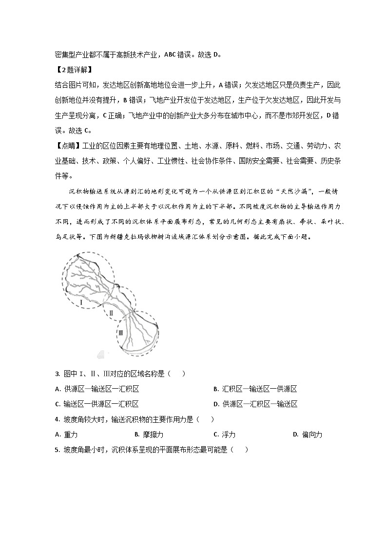 山东省聊城市2023届高三下学期第二次模拟考试地理试题 word版含解析02