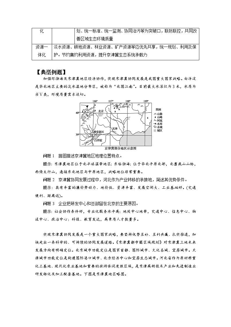 第四单元 区域协调发展-——【期末复习】高二地理单元知识点梳理（鲁教版2019选择性必修2）第3页