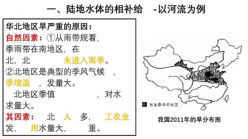 第11讲 陆地水体的相互补给和水文特征（课件）-高考地理一轮复习讲练测（新教材新高考）08