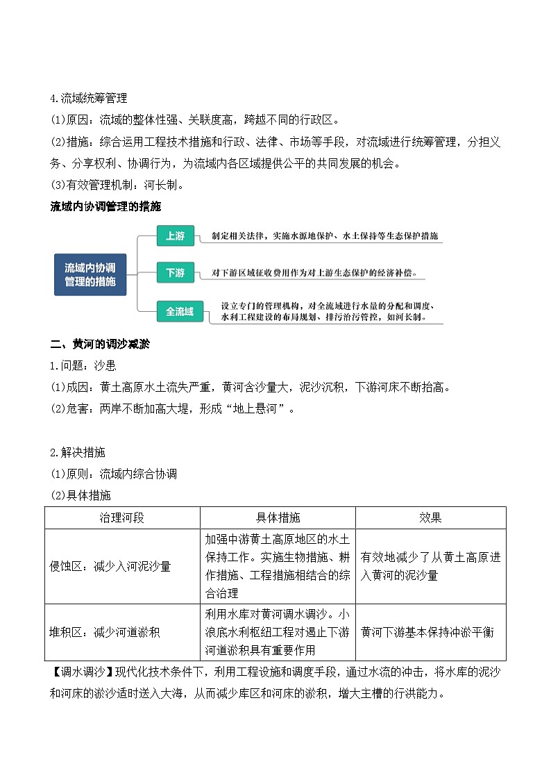 第39讲 流域内协调发展（讲义）-高考地理一轮复习讲练测（新高考新教材）第2页
