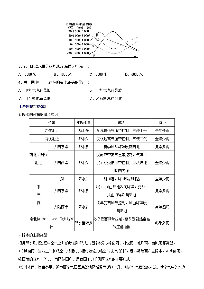 考点12  世界的气候（原卷版）第3页