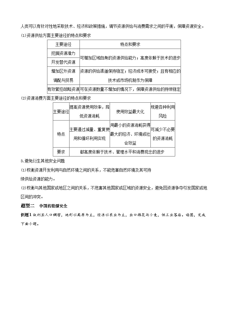 考点15  资源安全与国家安全（原卷版）第3页