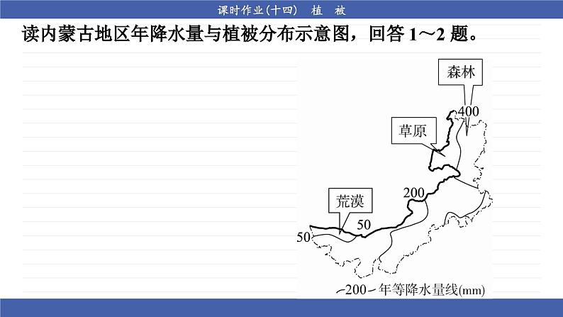 5.1 植被（同步练习课件）03