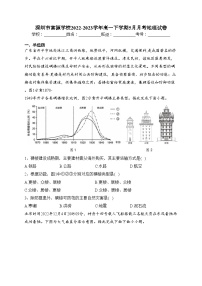 深圳市富源学校2022-2023学年高一下学期5月月考地理试卷(含答案)