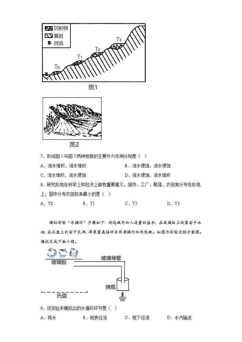 2023年湖南省普通高中学业水平考试合格性考试高一地理试卷（专家B卷）（含解析）03
