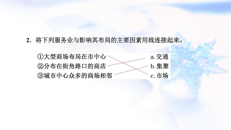 2024届高考地理一轮复习第十一章产业区位因素第三节服务业区位因素及其变化教学课件03