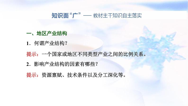 2024届高考地理一轮复习第十五章资源、环境与区域发展第三节地区产业结构变化教学课件第2页