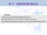 2024届高考地理一轮复习第十七章资源安全与国家安全第二节中国的耕地资源与粮食安全教学课件