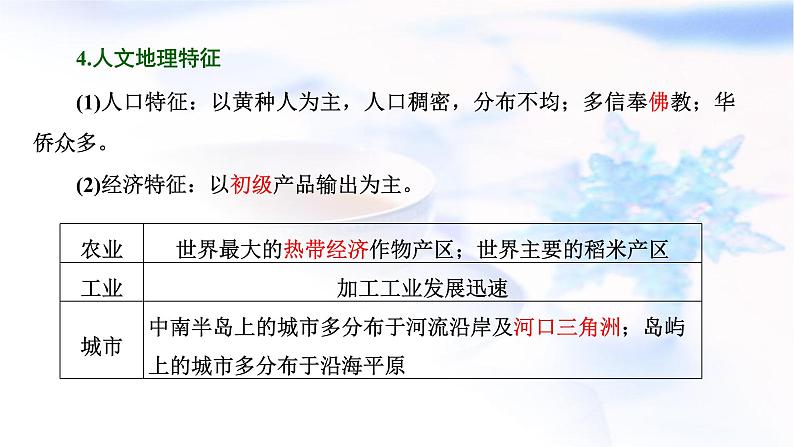 2024届高考地理一轮复习第十九章世界地理第一节世界重要区域教学课件07