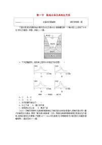 人教版 (2019)选择性必修1 自然地理基础第一节 陆地水体及其相互关系课时训练