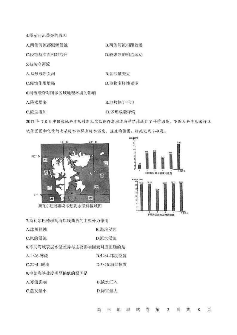 2023届江苏省盐城市高考三模地理试题02