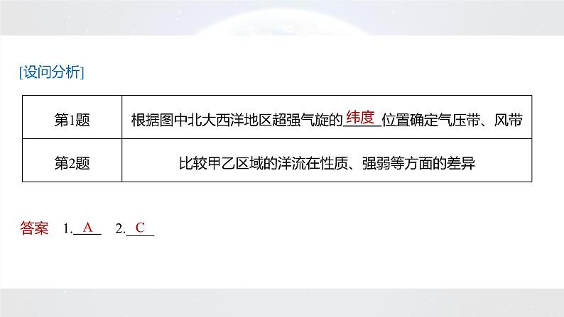 新高考版高考地理二轮复习（新高考版） 第1部分 专题突破 专题2 考点3　大气环流课件PPT08