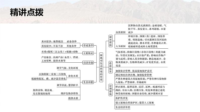 新高考版高考地理二轮复习（新高考版） 第1部分 专题突破 专题10 微专题18　湿地课件PPT05