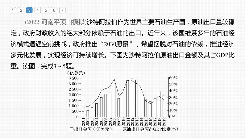 新高考版高考地理二轮复习（新高考版） 第1部分 专题突破 专题11 综合提升练11课件PPT第7页