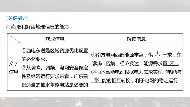 新高考版高考地理二轮复习（新高考版） 第1部分 专题突破 专题12 考点2　资源跨区域调配课件PPT08