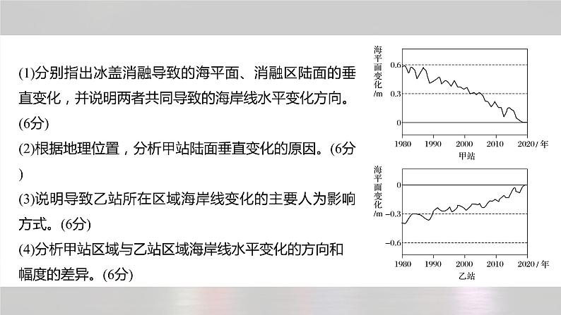 新高考版高考地理二轮复习（新高考版） 第1部分 专题突破 专题14 考点3　全球气候变化课件PPT第6页