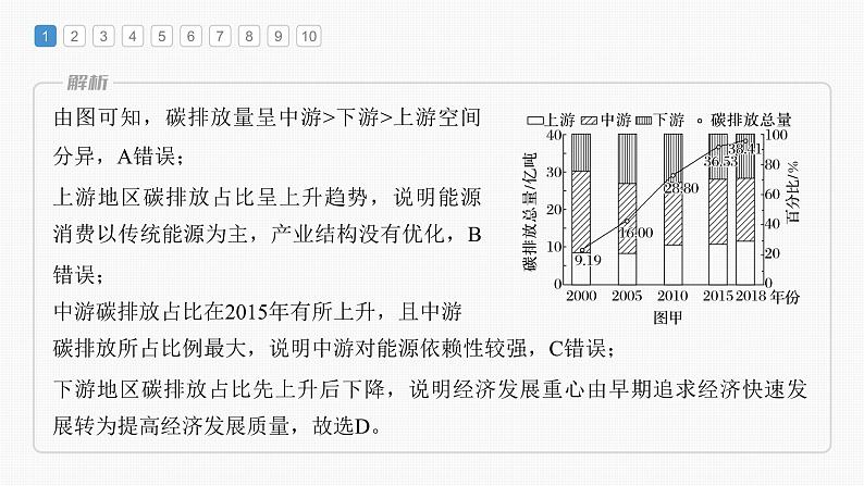 新高考版高考地理二轮复习（新高考版） 第1部分 专题突破 专题14 综合提升练14课件PPT第6页