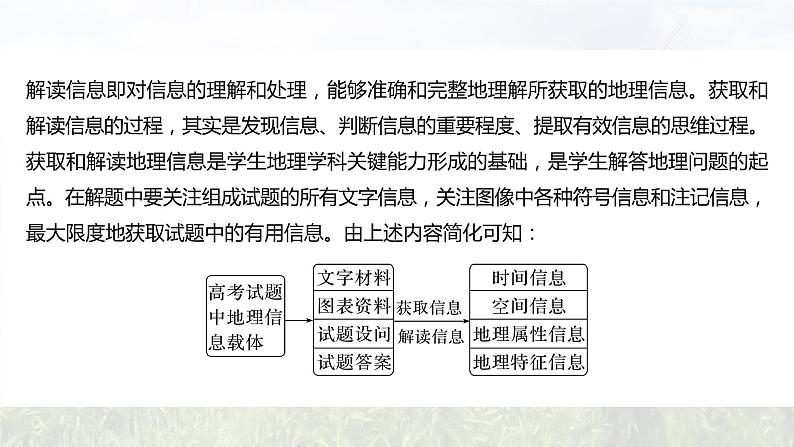 新高考版高考地理二轮复习（新高考版） 第2部分 热点聚焦 1 能力1　获取和解读地理信息课件PPT06