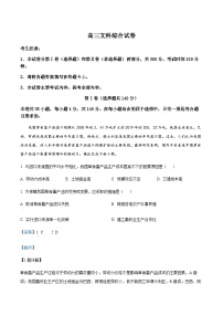 2022-2023学年甘肃省陇南市高三下学期一模文综地理试题含解析