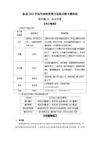 微专题10 水文特征-备战2022年高考地理重难点易错点微专题突破（解析版）