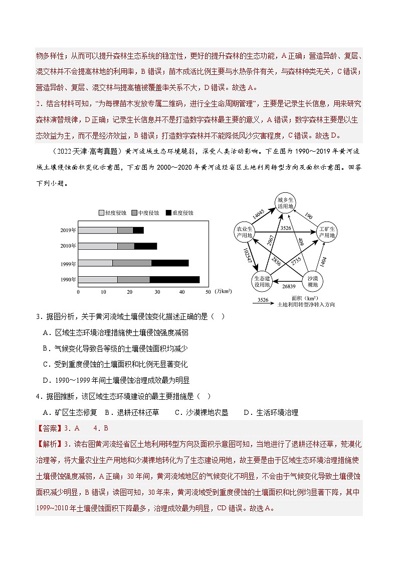 秘籍16 生态安全-备战高考地理抢分秘籍（全国通用） 试卷02