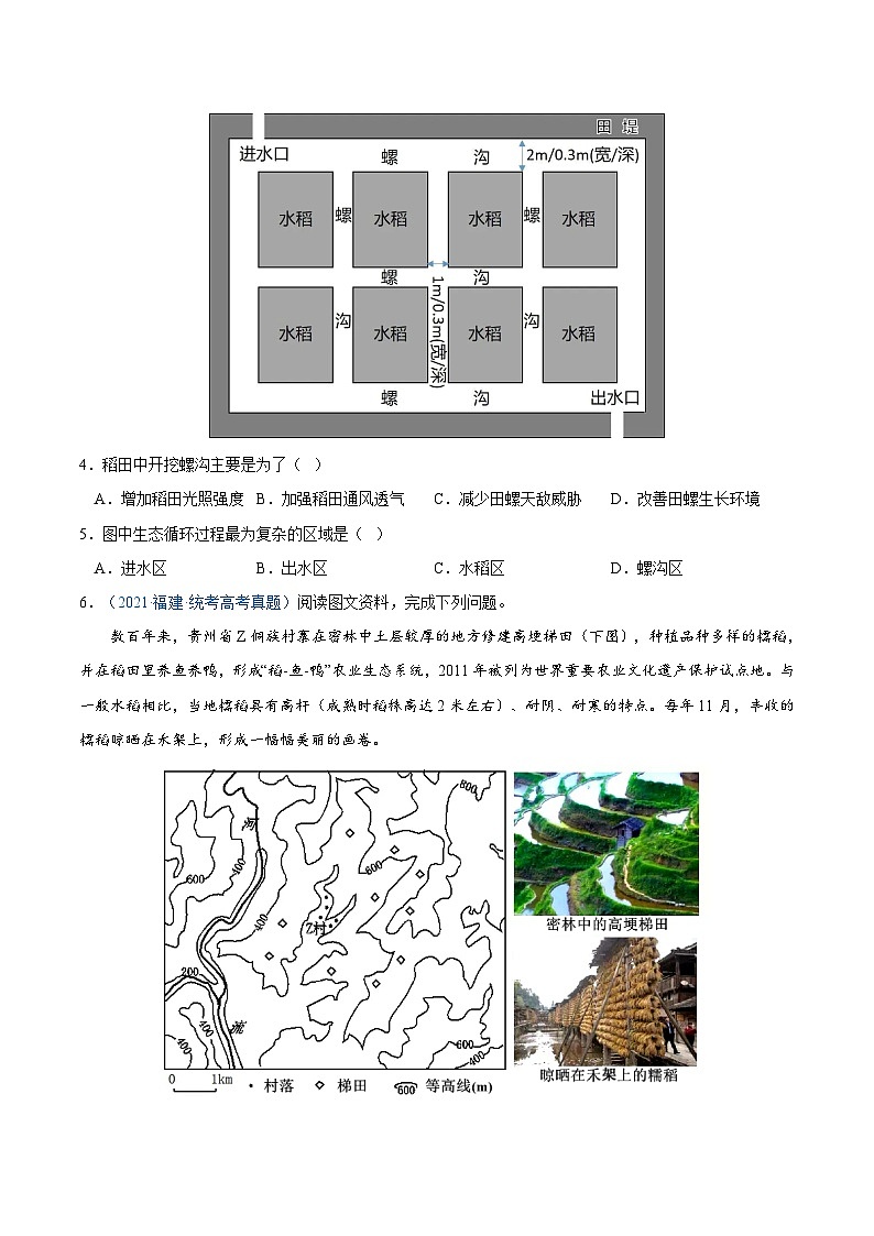 秘籍17 乡村振兴-备战高考地理抢分秘籍（全国通用） 试卷02