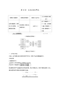 (新高考)高考地理一轮复习精品讲与练第12讲　大气运动和降水 (含详解)