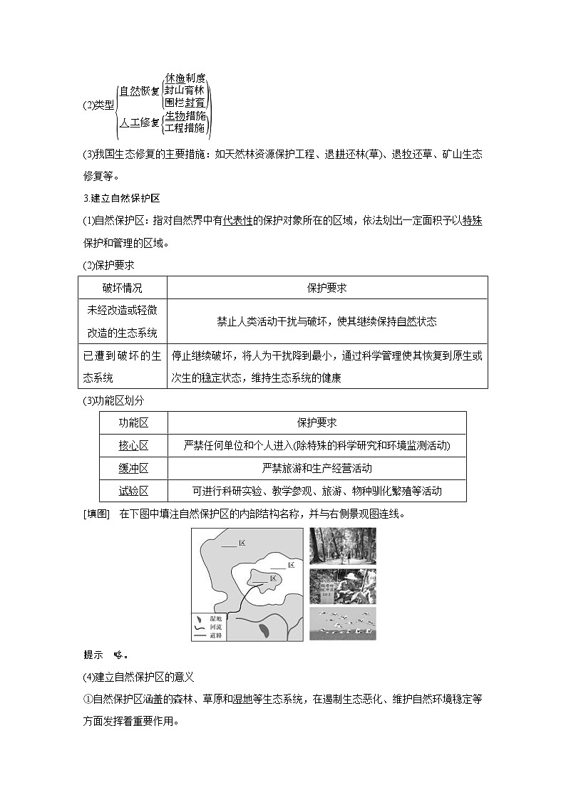 (新高考)高考地理一轮复习精品讲与练第50讲　生态保护与生态文明 (含详解)02