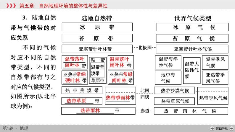 (新高考)高考地理一轮复习讲练课件第5章 第2讲 自然地理环境的差异性 (含答案)04