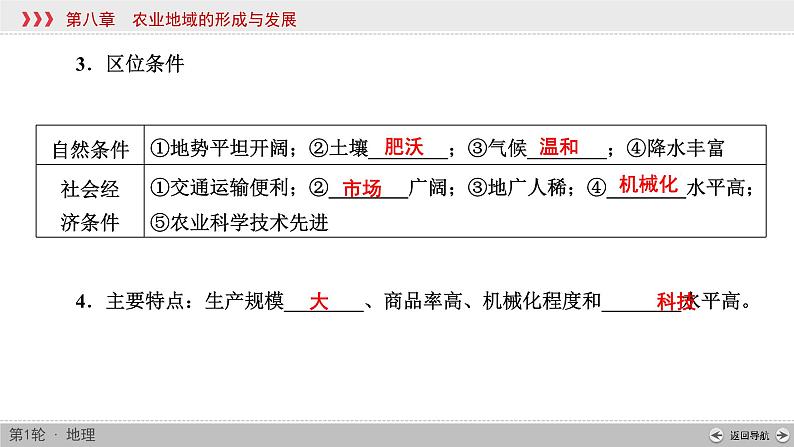 (新高考)高考地理一轮复习讲练课件第8章 第2讲 农业地域类型 (含答案)07