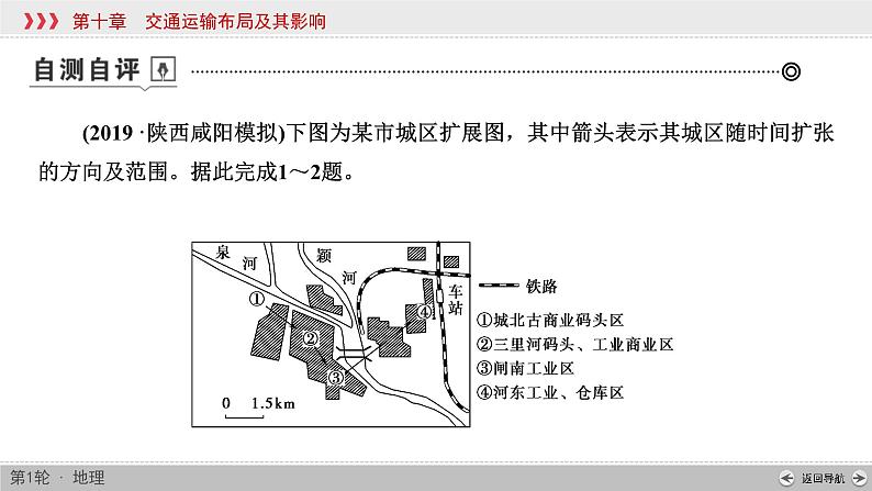 (新高考)高考地理一轮复习讲练课件第10章 第2讲 交通运输方式和布局变化的影响 (含答案)第8页